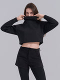 Sleek Turtleneck Two‑Piece Set