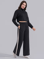 Sleek Turtleneck Two‑Piece Set