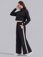 Sleek Turtleneck Two‑Piece Set