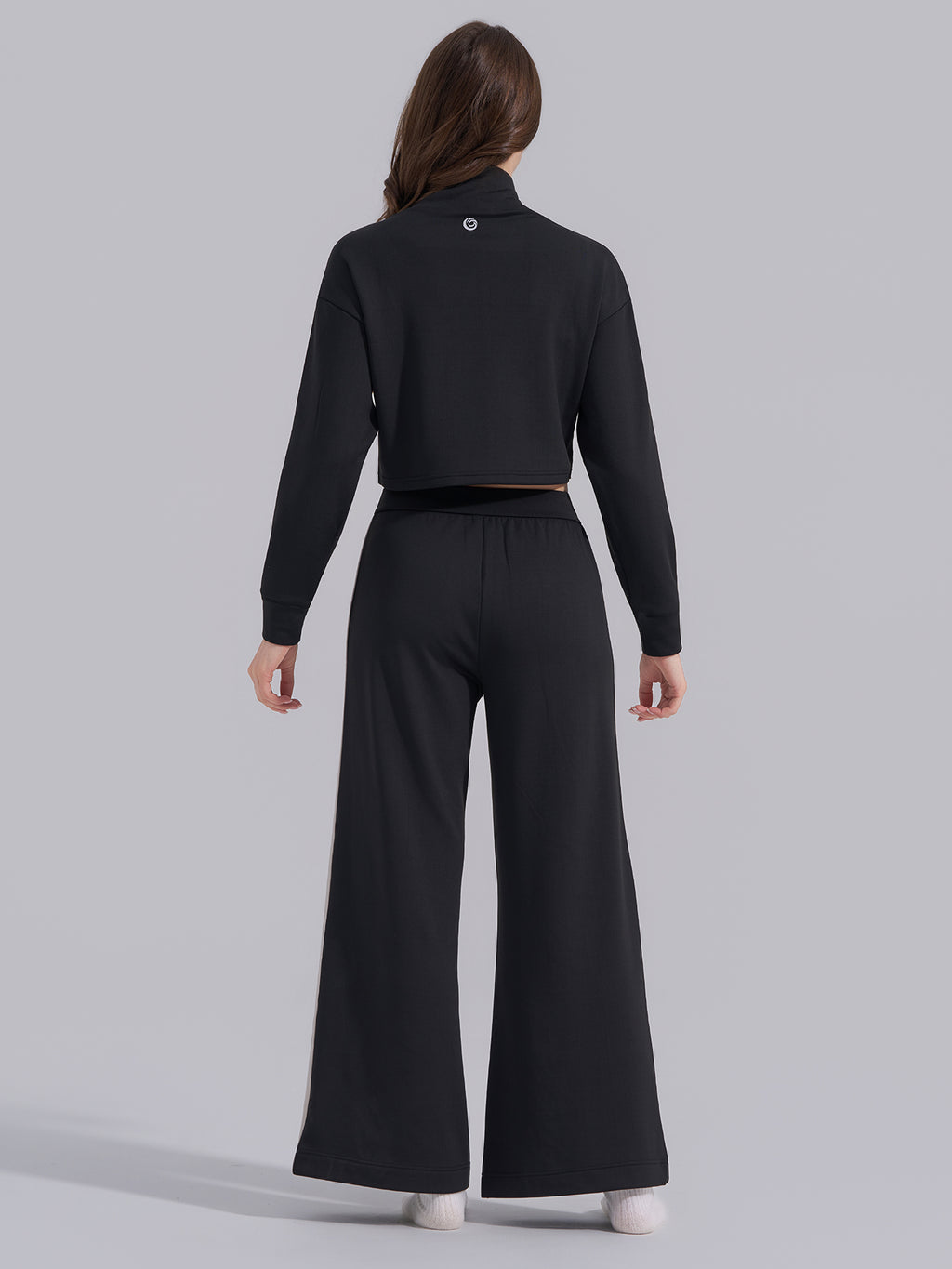 Sleek Turtleneck Two‑Piece Set