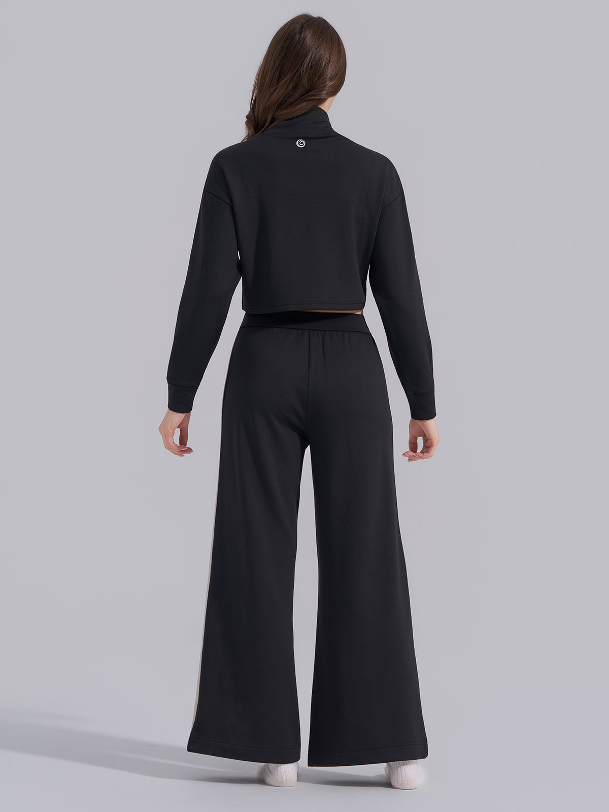 Sleek Turtleneck Two‑Piece Set