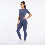 Short‑Sleeve Top & Leggings Set