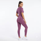 Short‑Sleeve Top & Leggings Set