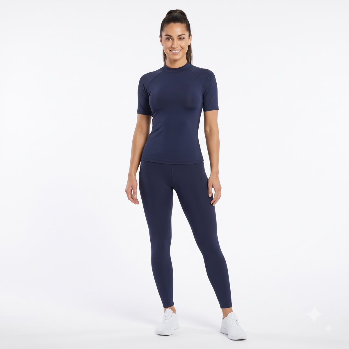 Short‑Sleeve Top & Leggings Set