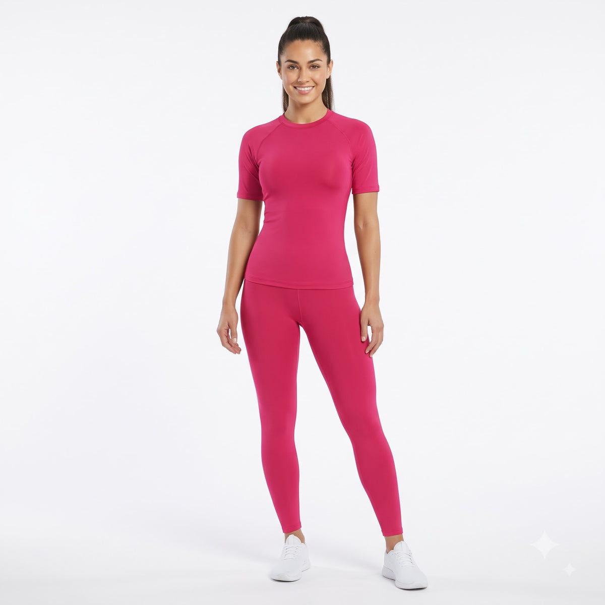 Short‑Sleeve Top & Leggings Set