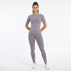 Short‑Sleeve Top & Leggings Set
