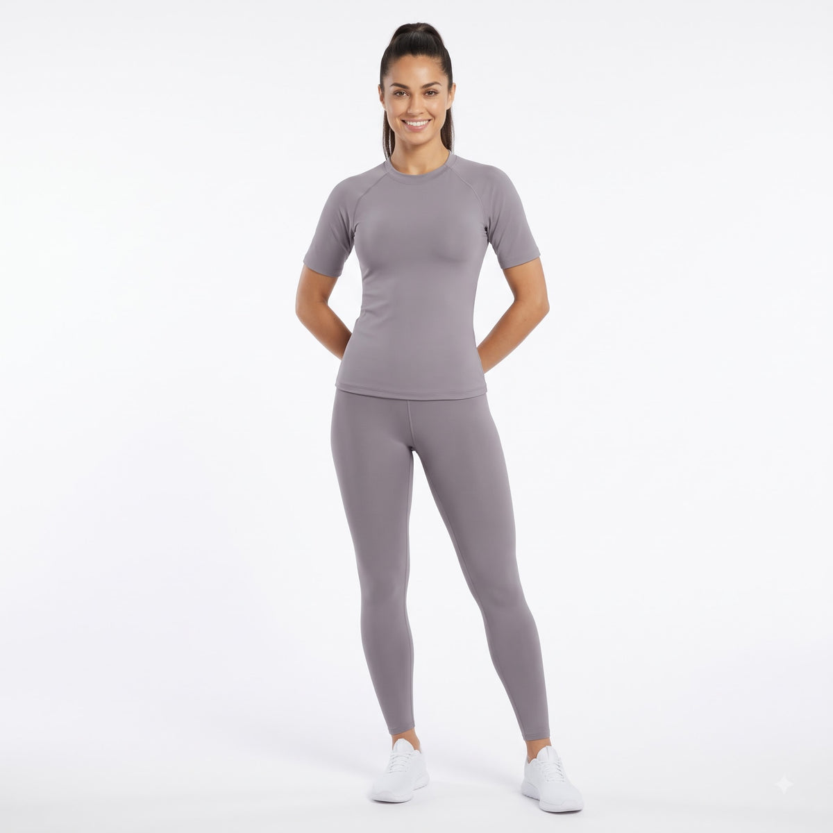 Short‑Sleeve Top & Leggings Set