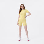 Summer Round‑Neck Workout Matching Set