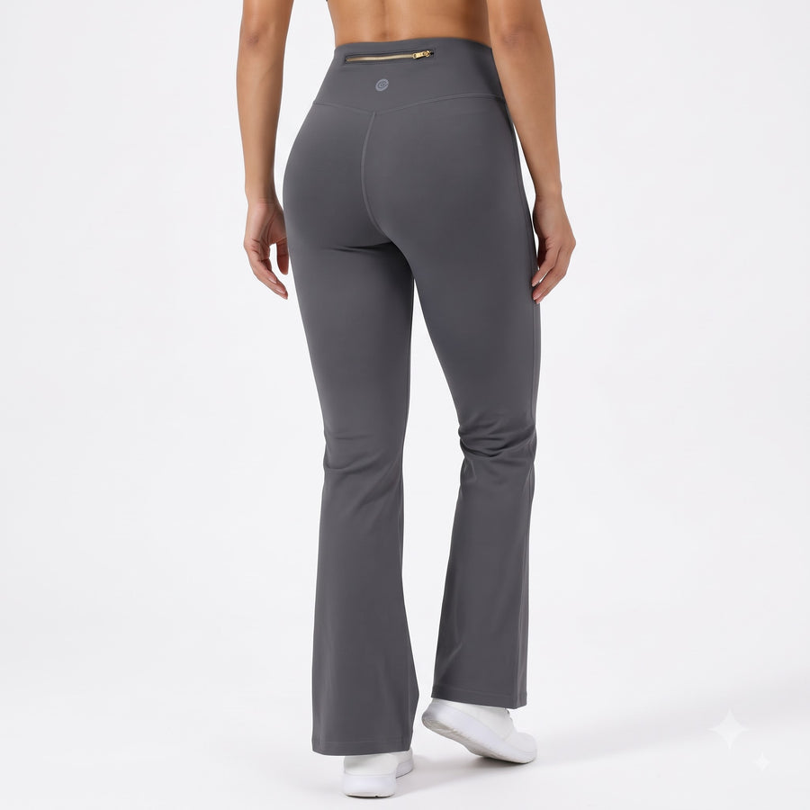 High‑Waist Flare Bell‑Bottom Yoga Leggings