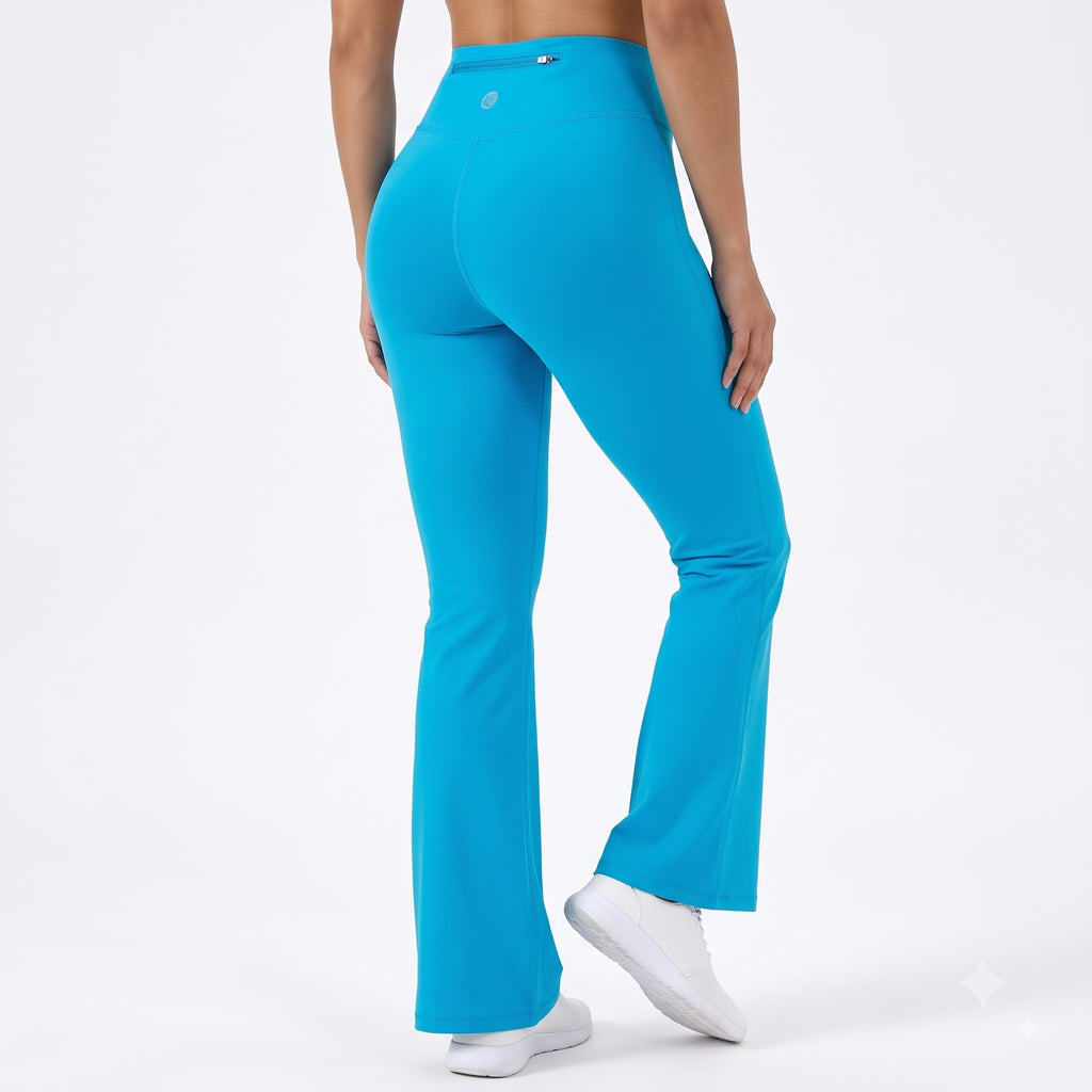 High‑Waist Flare Bell‑Bottom Yoga Leggings