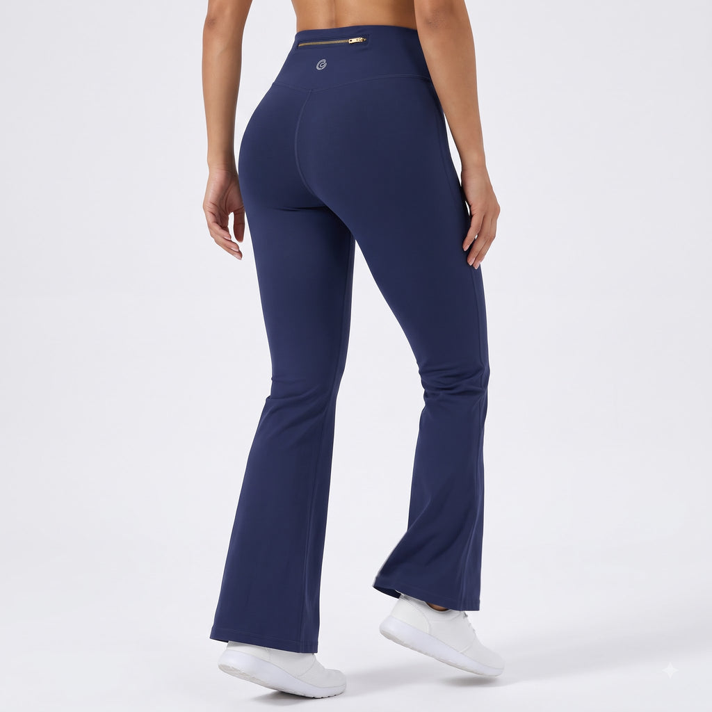 High‑Waist Flare Bell‑Bottom Yoga Leggings