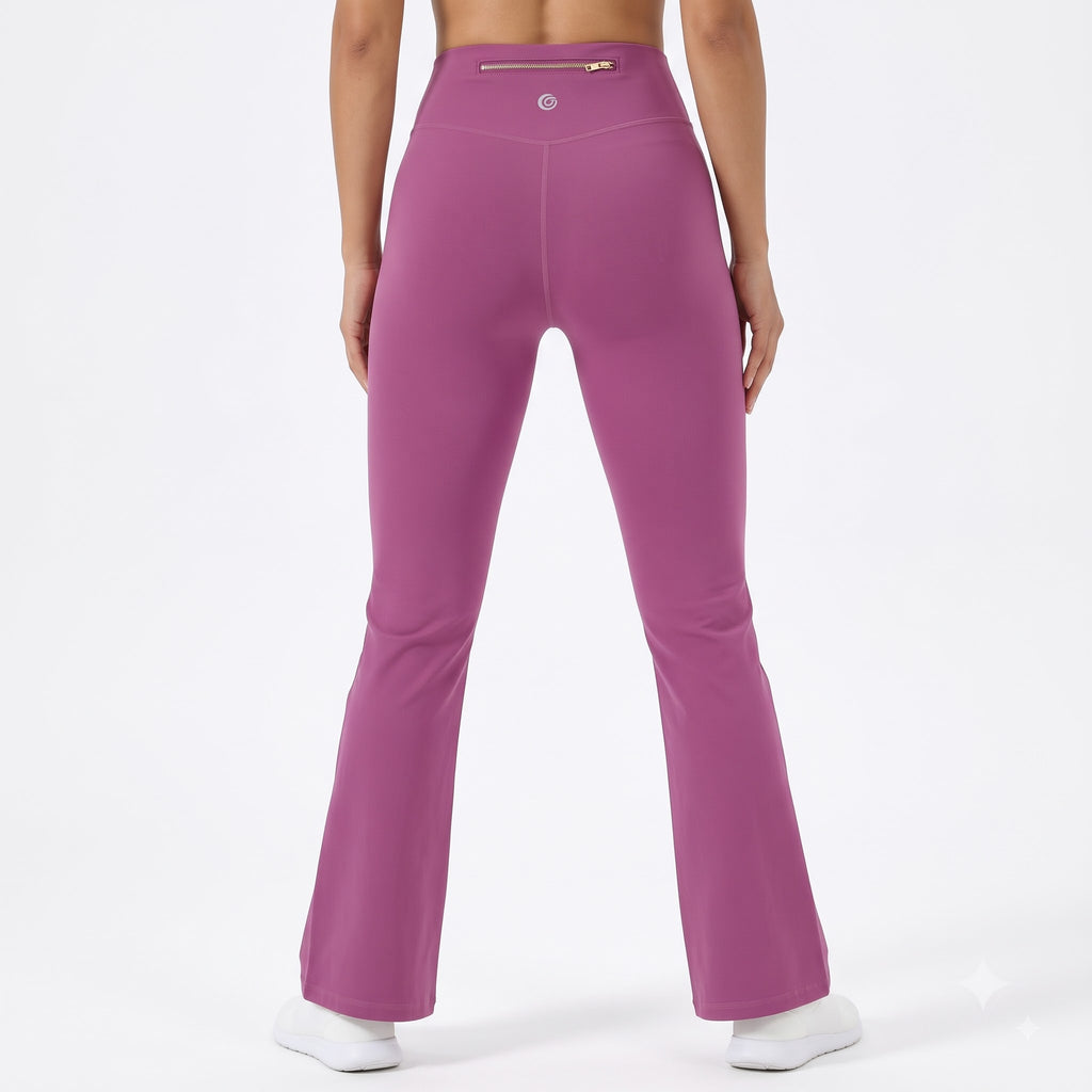 High‑Waist Flare Bell‑Bottom Yoga Leggings