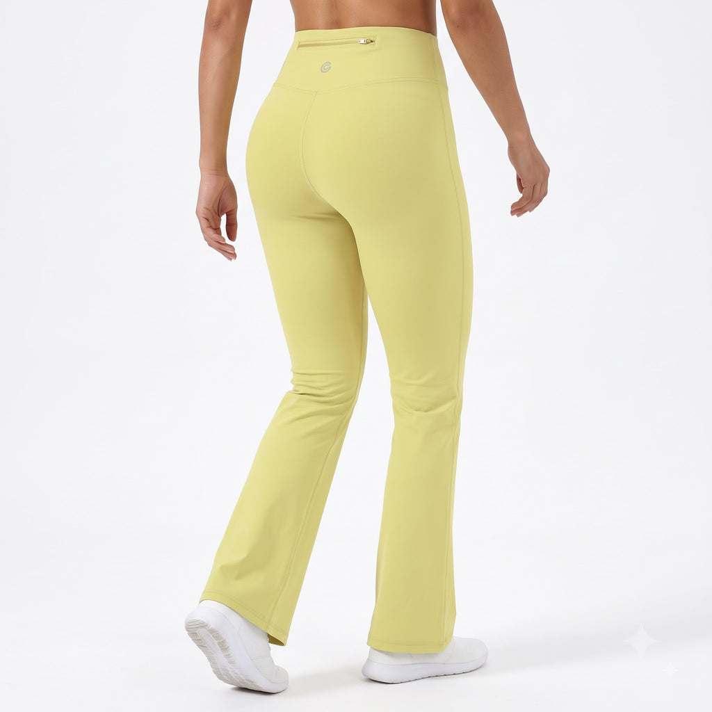 High‑Waist Flare Bell‑Bottom Yoga Leggings