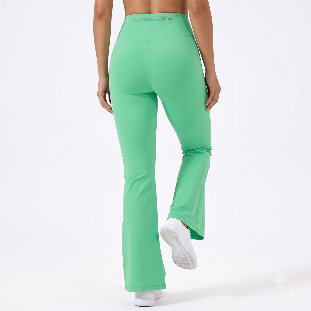 High‑Waist Flare Bell‑Bottom Yoga Leggings