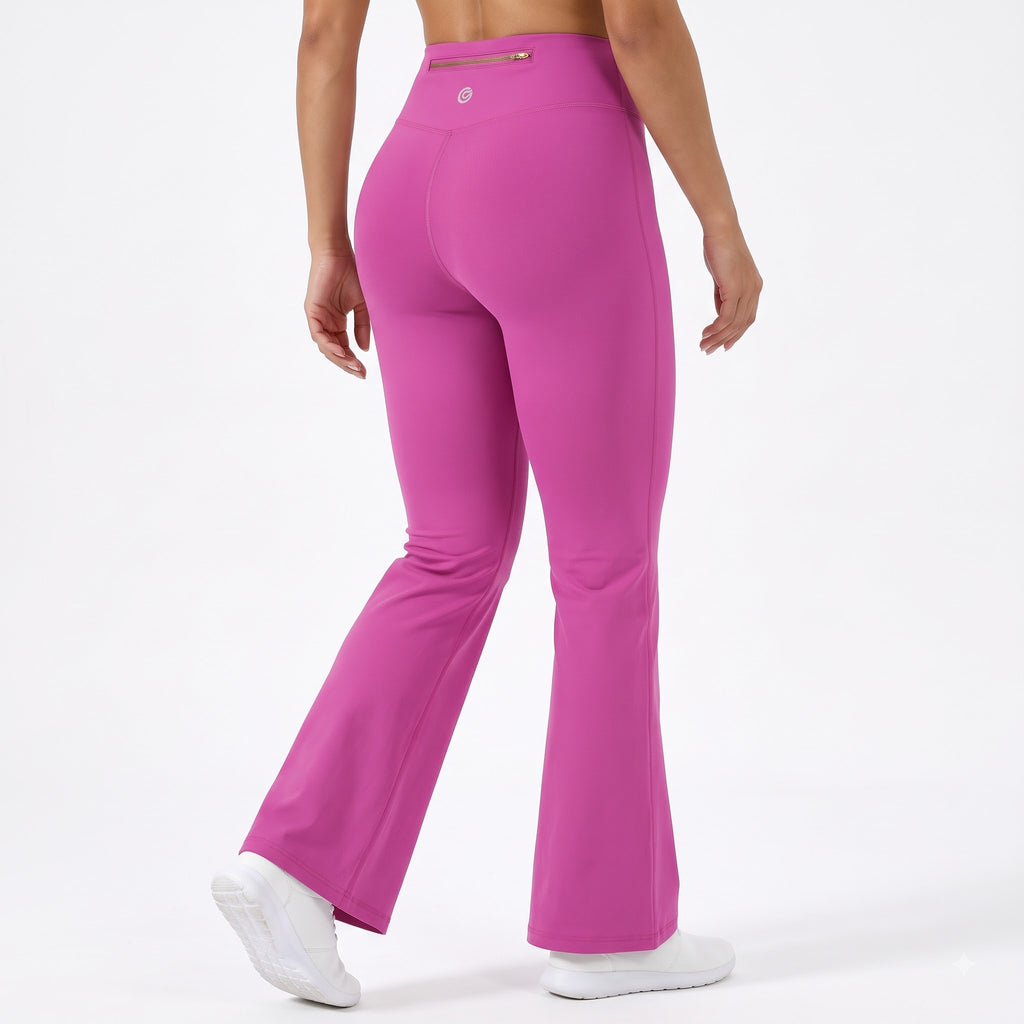 High‑Waist Flare Bell‑Bottom Yoga Leggings