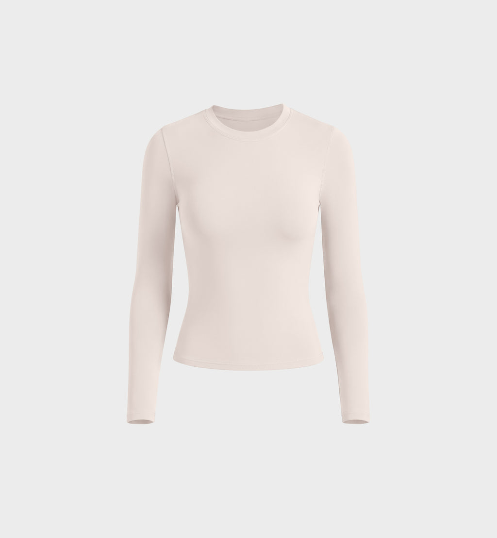 Uncia Active Women's Long Sleeve Crew Neck Top | Slim Fit Yoga Workout