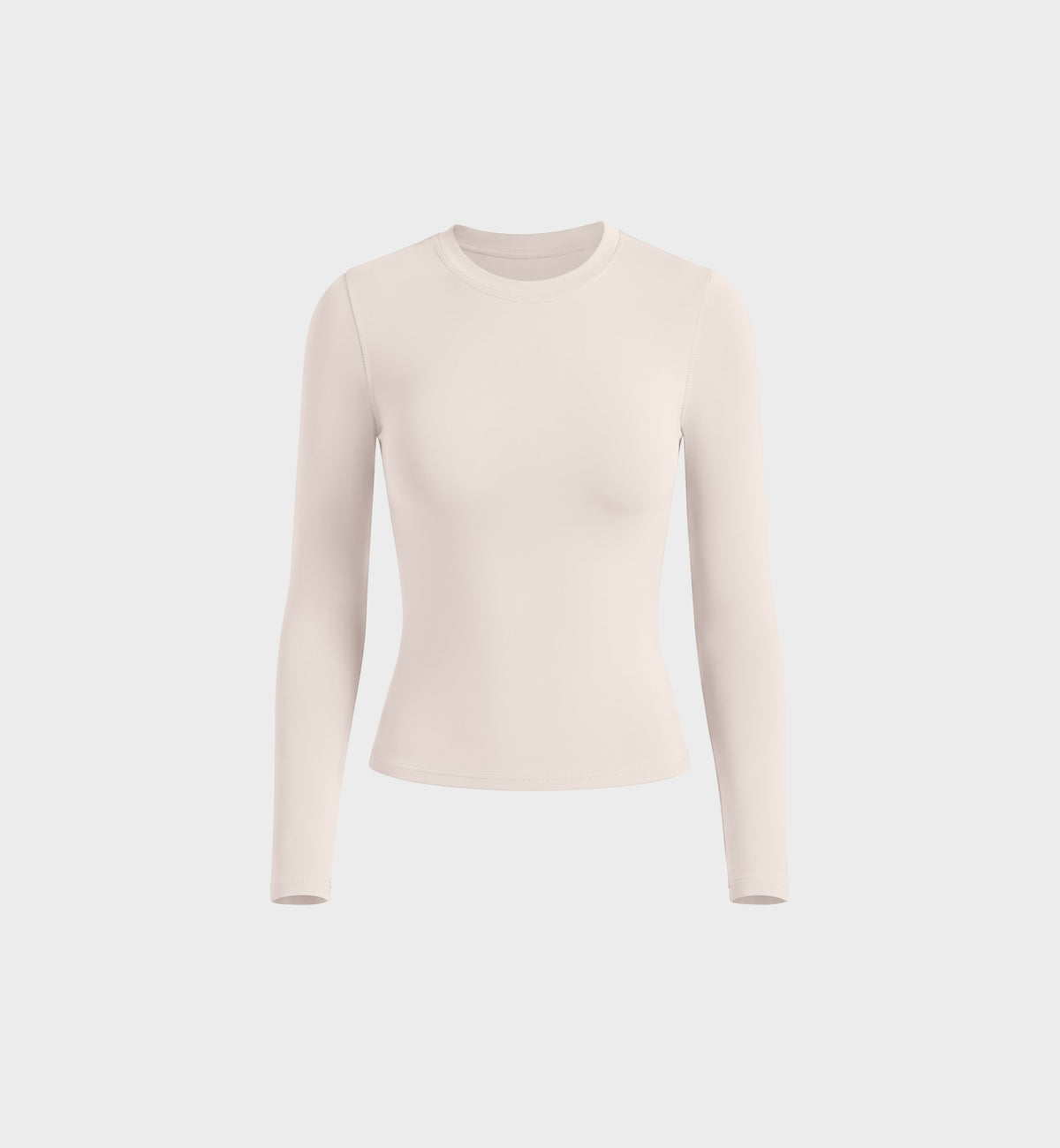Crew Neck Long Sleeve Slim Workout Top