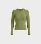 Uncia Active Women's 2 Piece Workout Outfit | Crew Neck Top & High Waist Leggings 