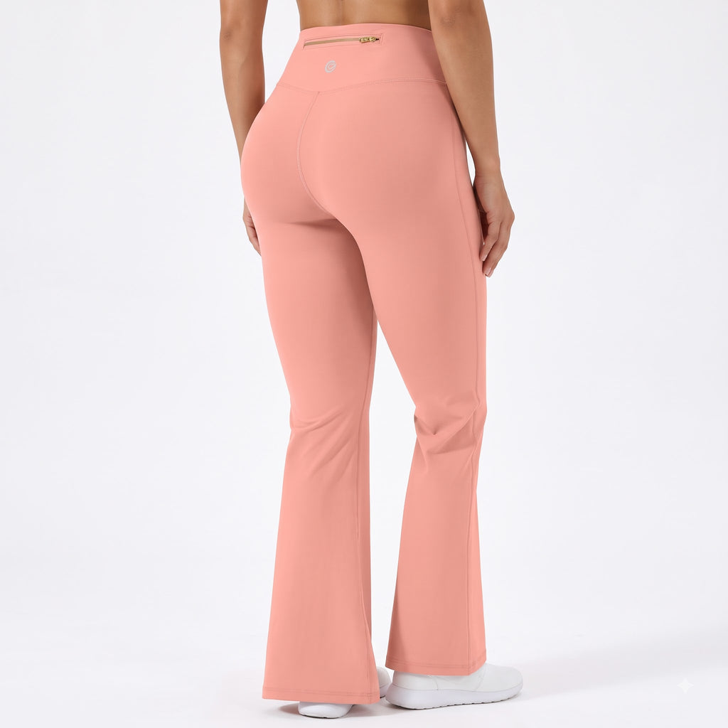 High‑Waist Flare Bell‑Bottom Yoga Leggings