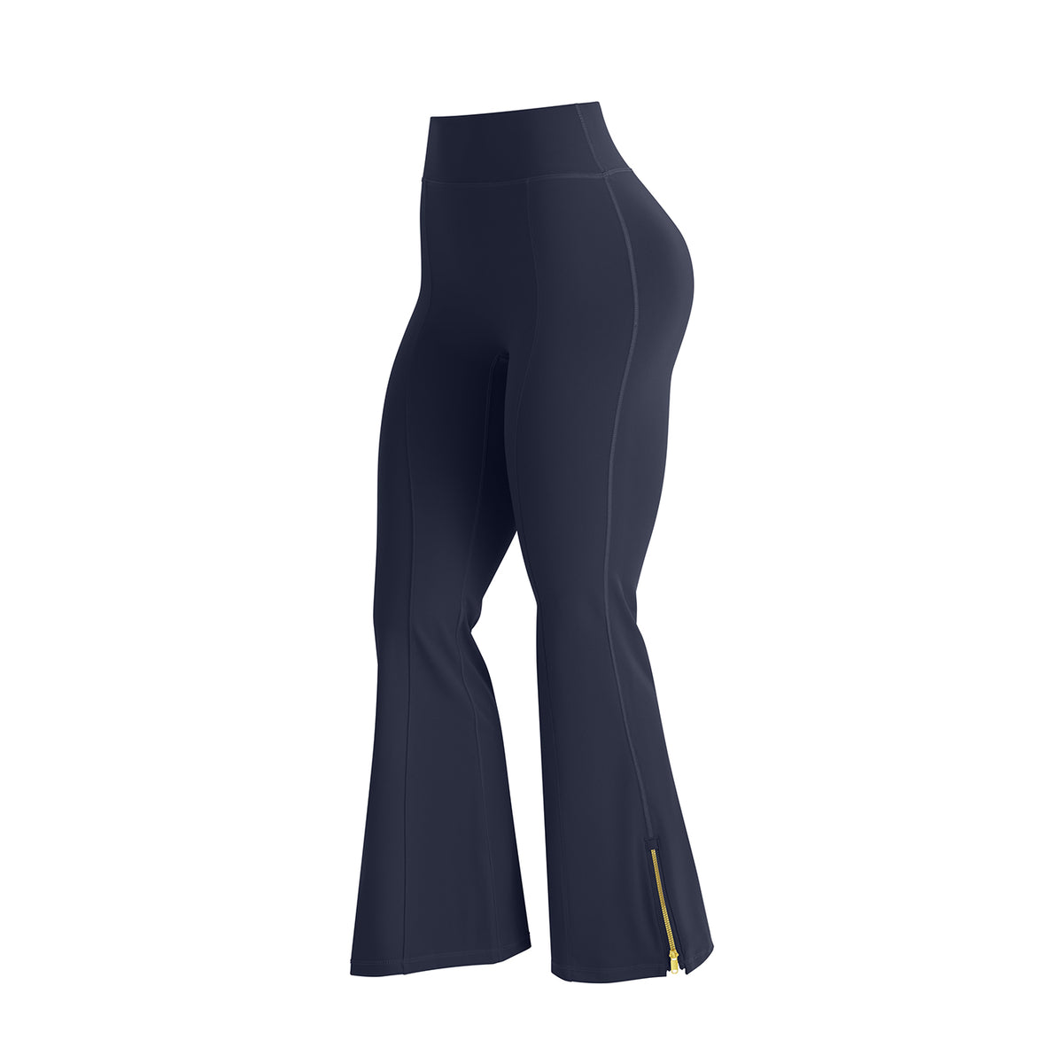 Uncia Active High Waist Split Flare Yoga Leggings | Butt Lifting Stretch Active Pants for Women