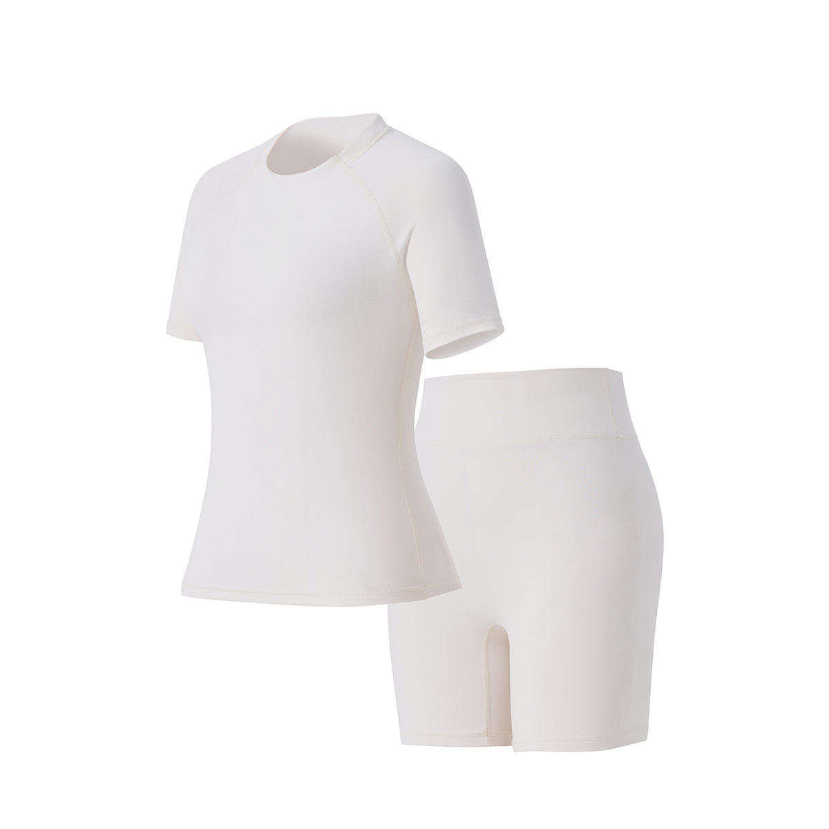 Summer Round‑Neck Workout Matching Set