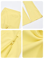 Uncia Active High Waist Split Flare Yoga Leggings | Butt Lifting Stretch Active Pants for Women