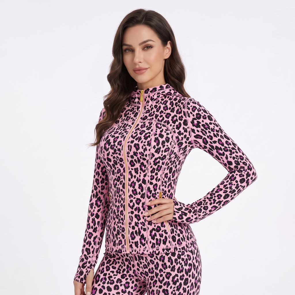 Uncia Active Women’s Jacket | Leopard Print & Going Out Jacket