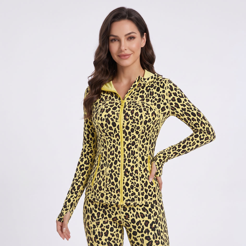 Uncia Active Women’s Jacket | Leopard Print & Going Out Jacket
