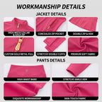 Uncia Active Women’s 2 Piece Activewear Set | Gold Zip Stand Collar Jacket & High Waist  Leggings