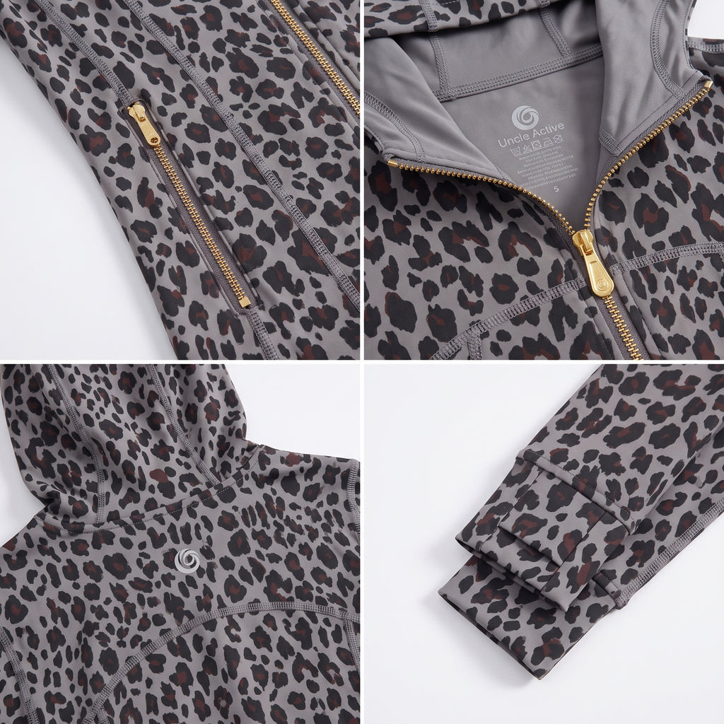 Uncia Active Women’s Jacket | Leopard Print & Going Out Coat