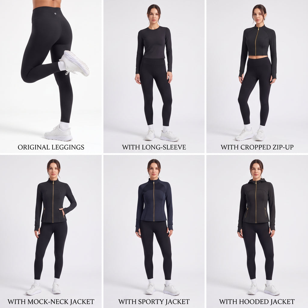 Uncia Active High Waist Leggings For Women | Tummy Control & Butt Lift