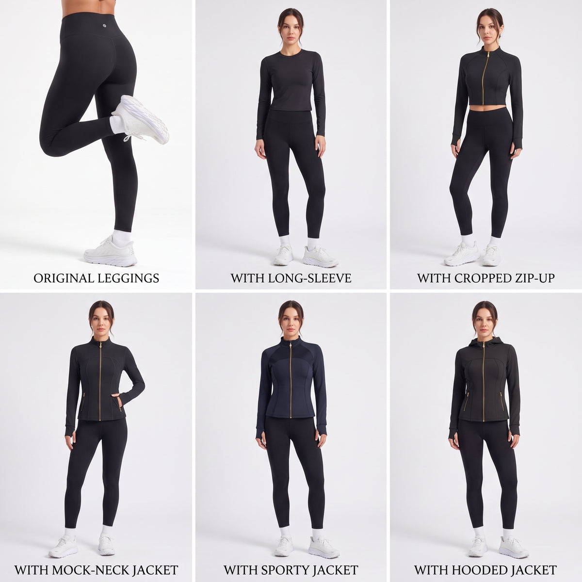 Uncia Active High Waist Leggings For Women | Tummy Control & Butt Lift