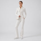 Uncia Active Women's 2 Piece Workout Set | Zip Up Jacket & Flare Yoga Leggings