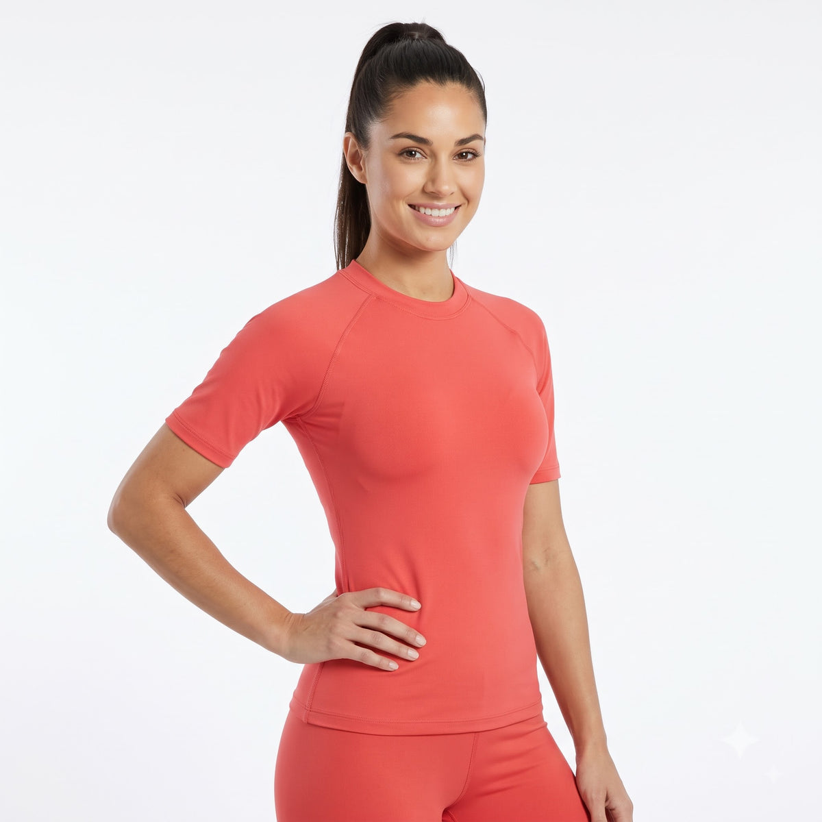 Short‑Sleeve Top & Leggings Set