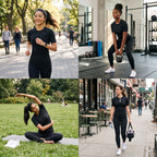 Uncia Active Women's Seamless Crew Neck Top & Leggings Set