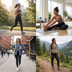 Uncia Active High Waist Leggings For Women | Tummy Control & Butt Lift