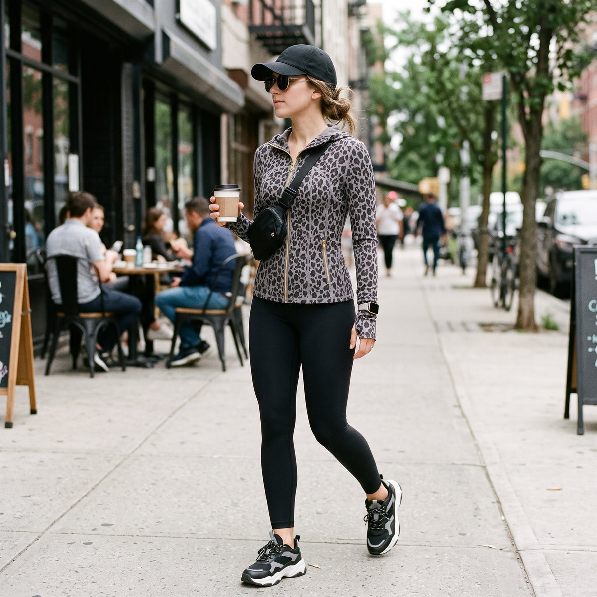Uncia Active Women’s Jacket | Leopard Print & Going Out Coat