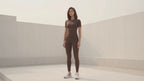 Uncia Active Women's Seamless Crew Neck Top & Leggings Set