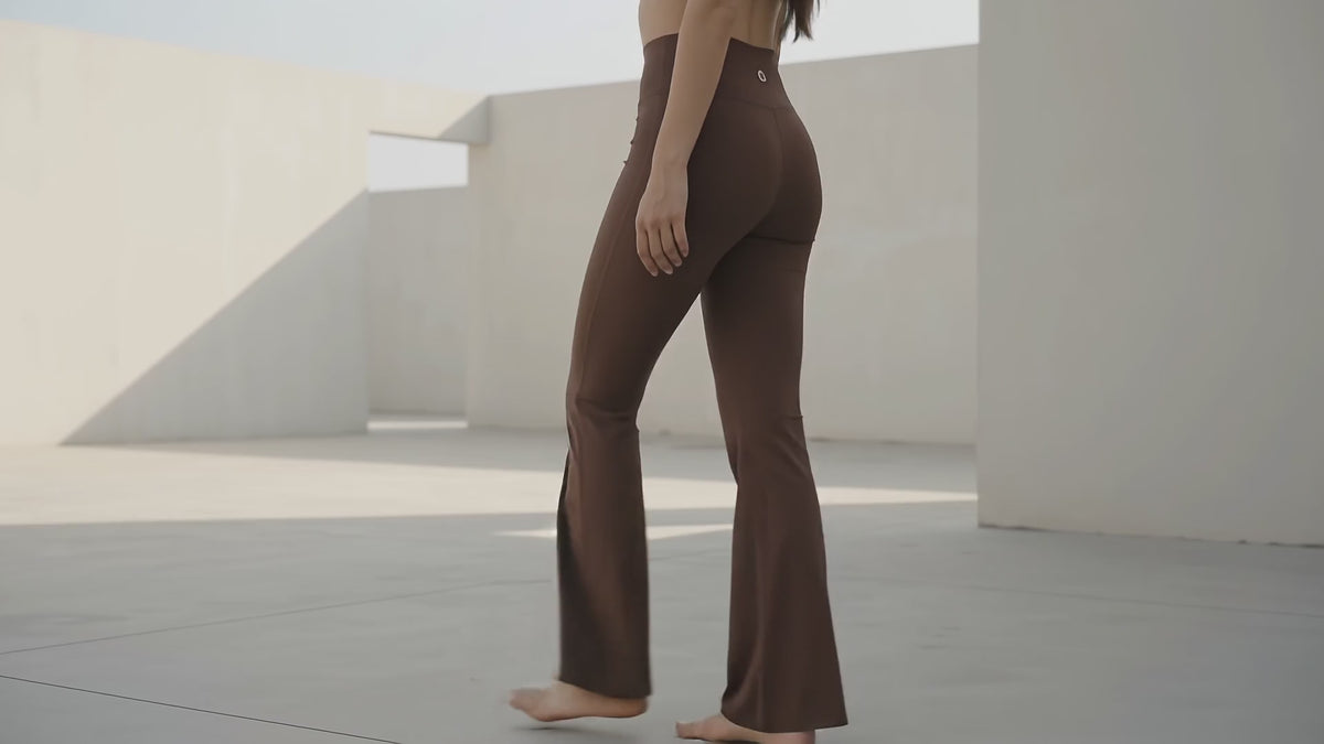 Uncia Active  High Waist Flare Leggings For Women| Butt Lifting