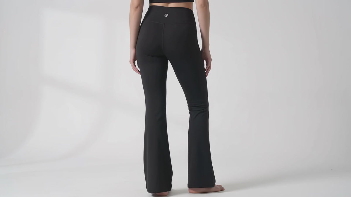 Uncia Active  High Waist Flare Leggings For Women| Butt Lifting