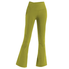 Running Street Yoga Pants Groove Flares High Waist Tight Belly