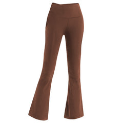 Running Street Yoga Pants Groove Flares High Waist Tight Belly