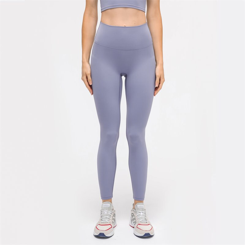 No Camel Toe Lightweight Yoga Leggings Buttery Soft Medium Rise Slimming -  Lavender Purple / XS