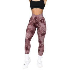 Crossover Leggings Scrunch Butt Lifting Fitness Yoga Pants