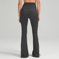 Running Street Yoga Pants Groove Flares High Waist Tight Belly