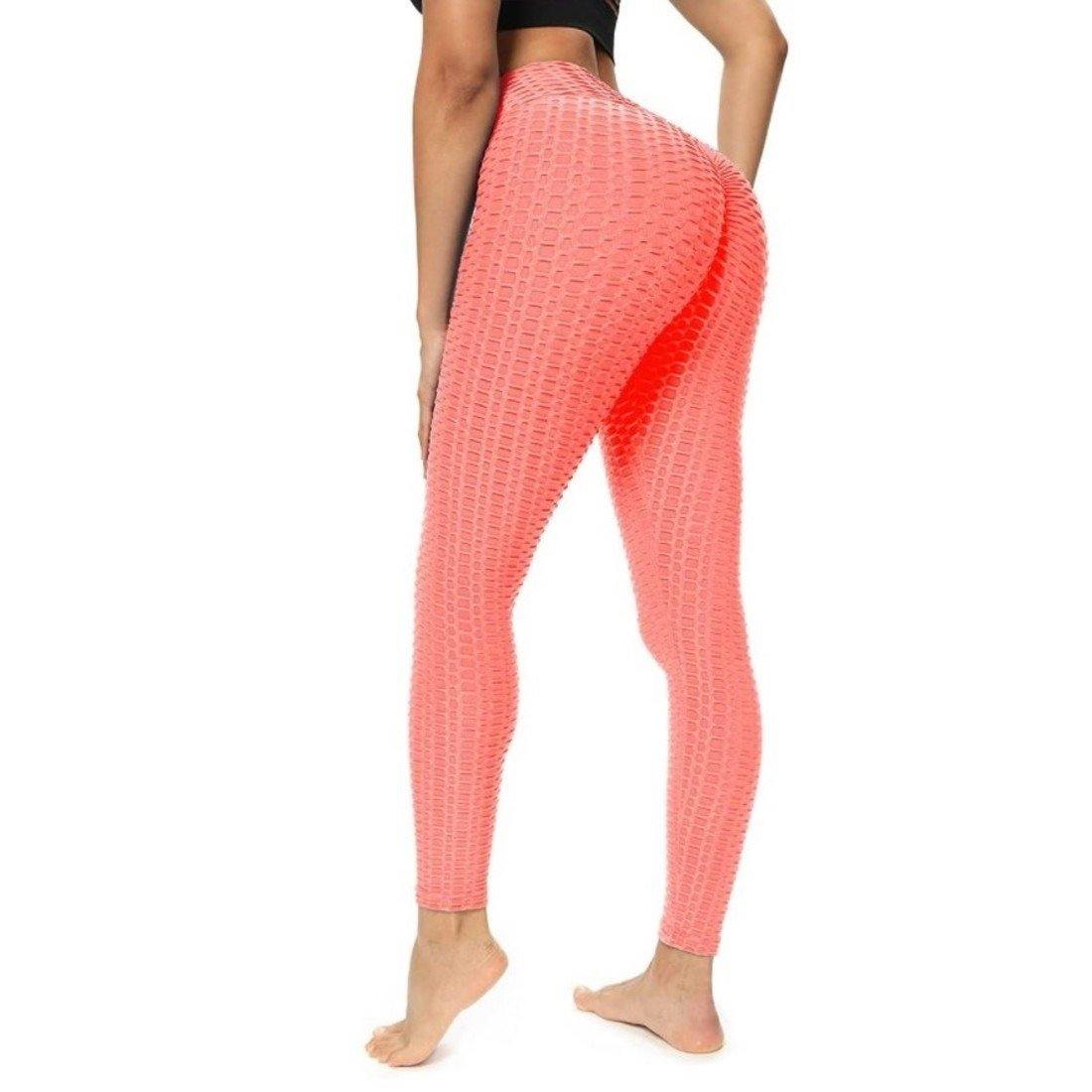 Women Anti-Cellulite Yoga Pants Pockets Butt Lift High Waist Leggings Tik  Tok